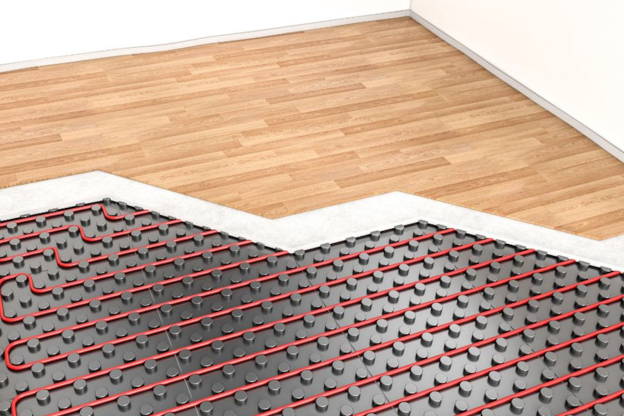 radiant floor heating